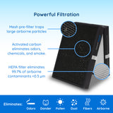 Blueair 7400 Smart Filter benefits, Improve Air Quality, Allergy Relief, Pet Dander Filter, Odor Removal Filter, Dust Removal Filter, Pollen Filter, Smoke Filter
